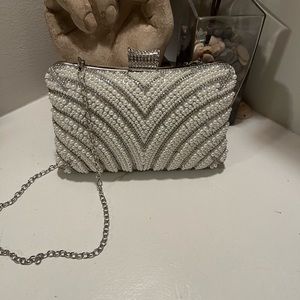 Rhinestone clutch/ crossbody